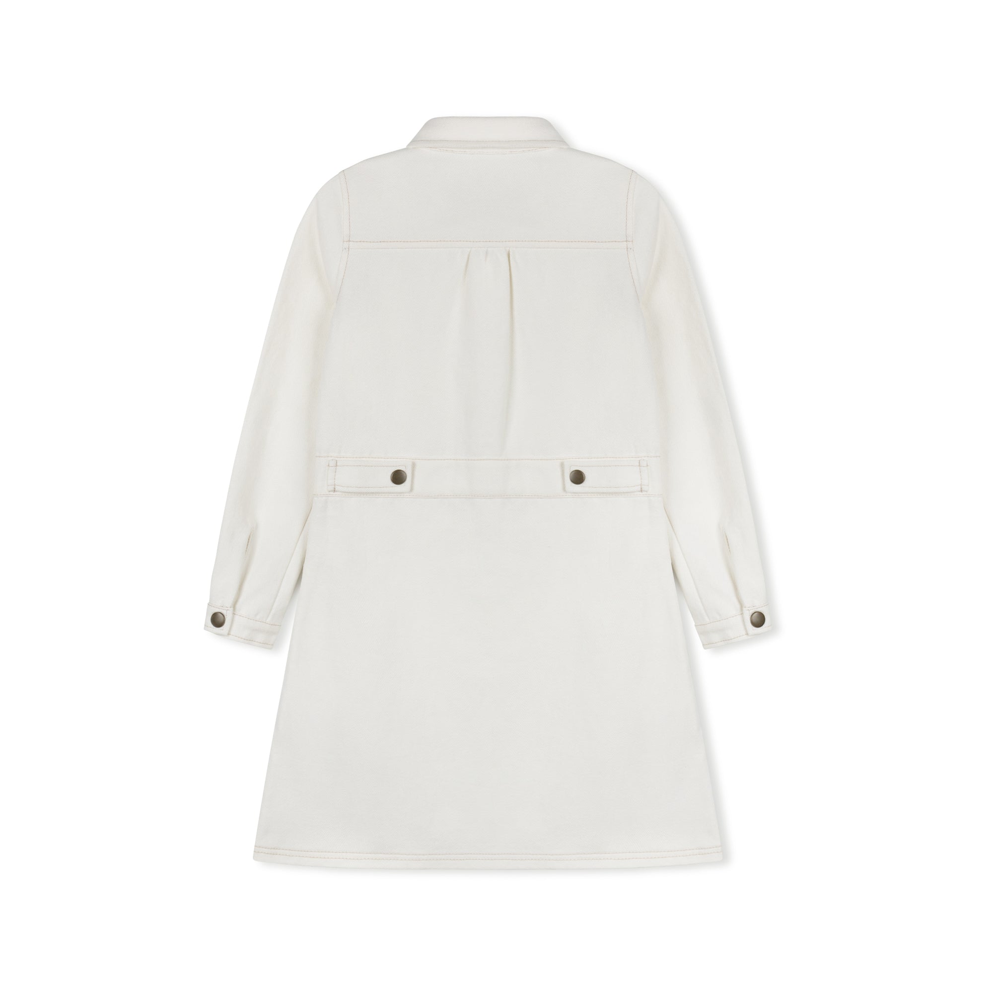 PEACH KIDS White Denim dress