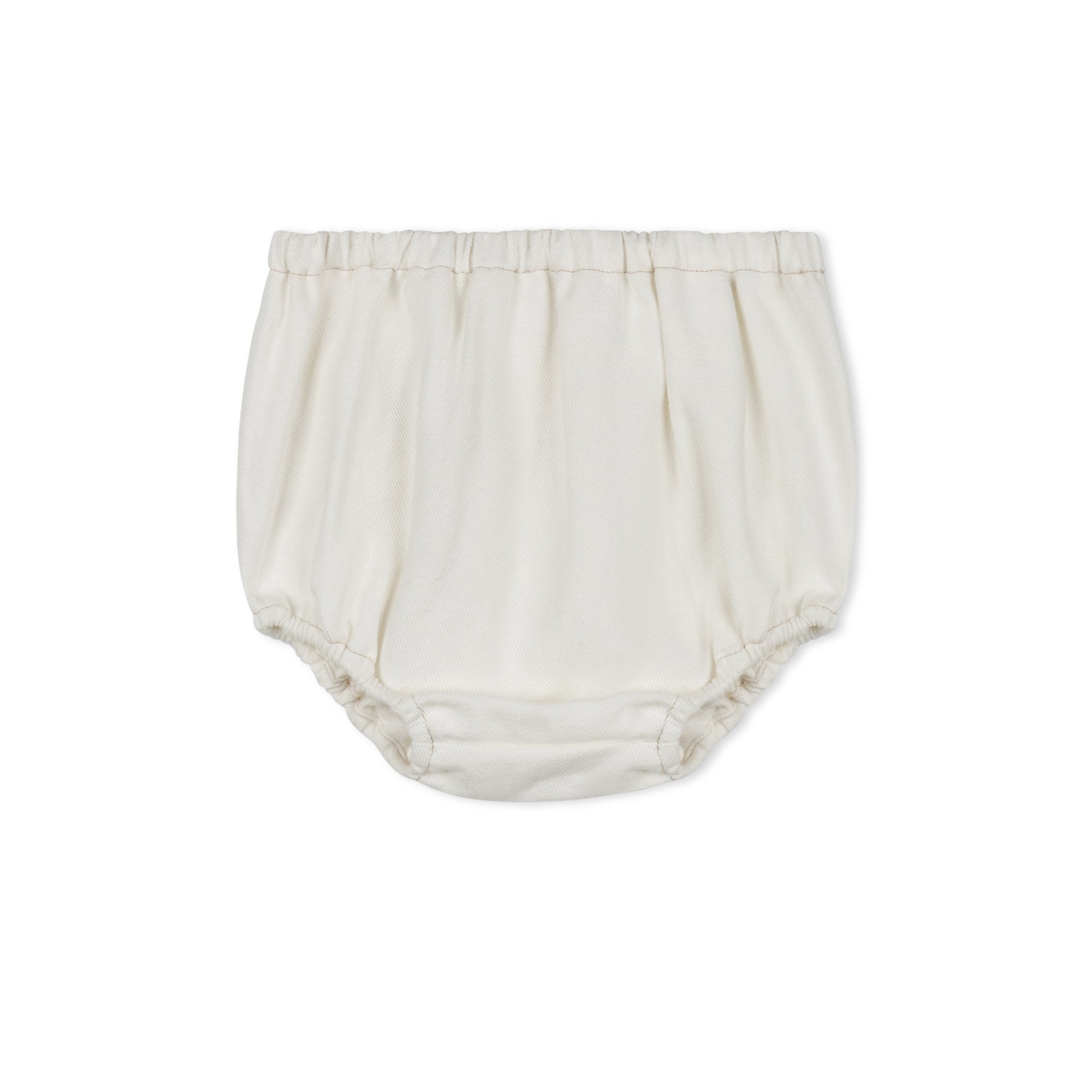 PEACH KIDS White denim bloomer