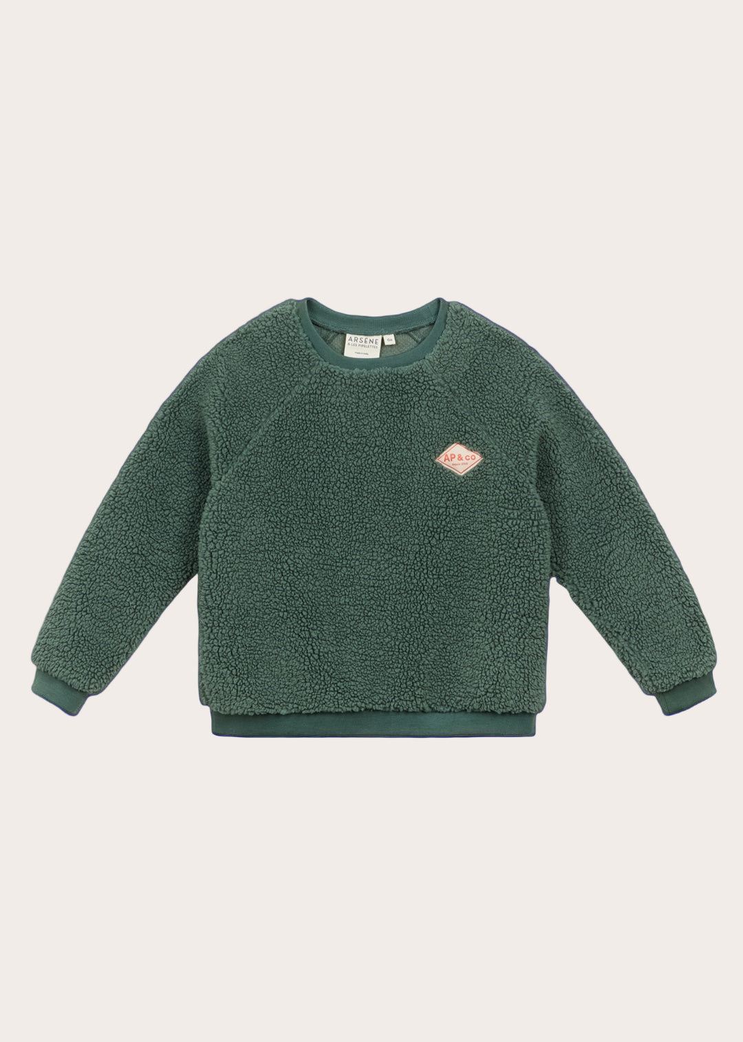 H25gs01 ARSENE & LES PIPELETTES sweat sherpa