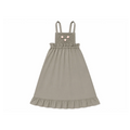 Taupe Smocked Maxi Jumper - L By Ladida