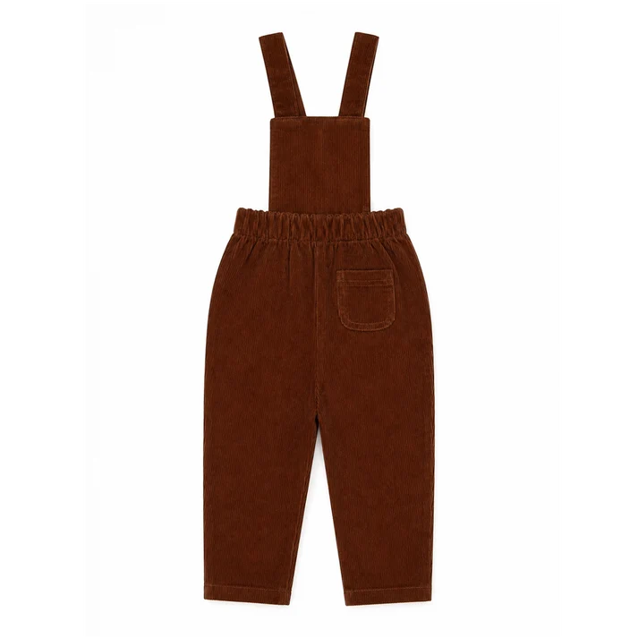 Brown Corduroy Overalls