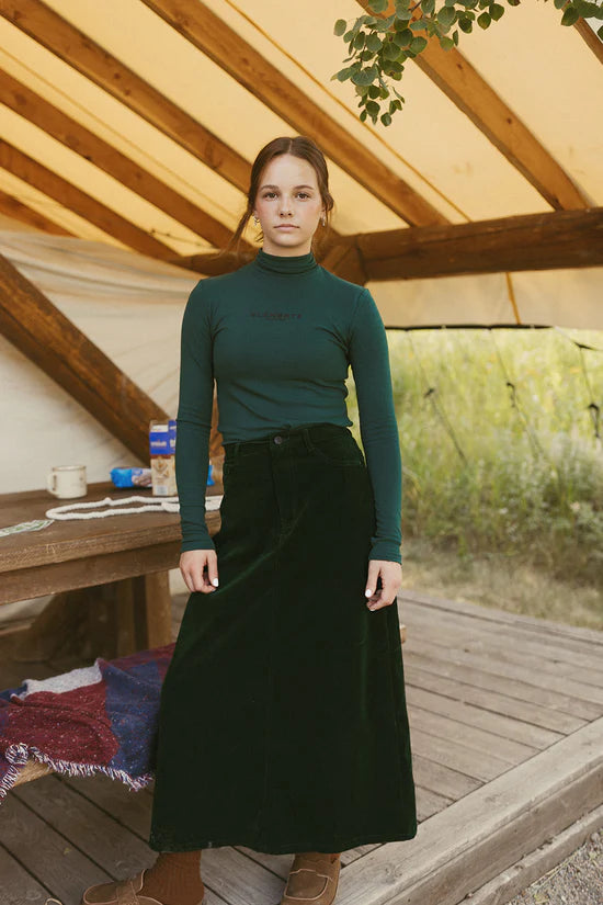 ELW125 Elements Turtleneck With Black Rubber Logo On Chest