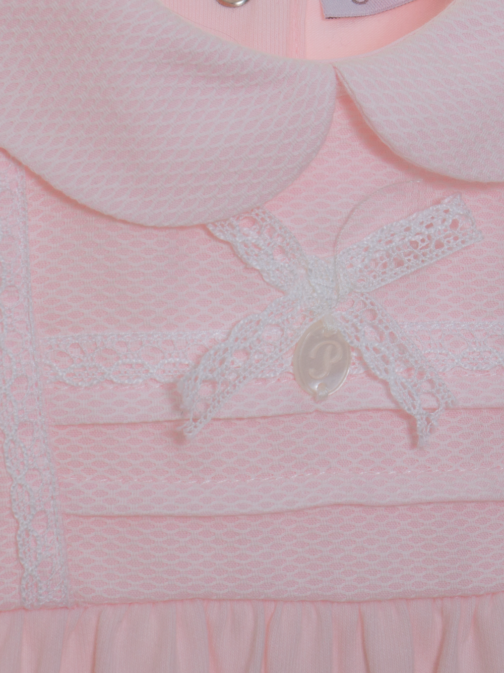 3361 Patachou - Pelele rosa dulce para bebé