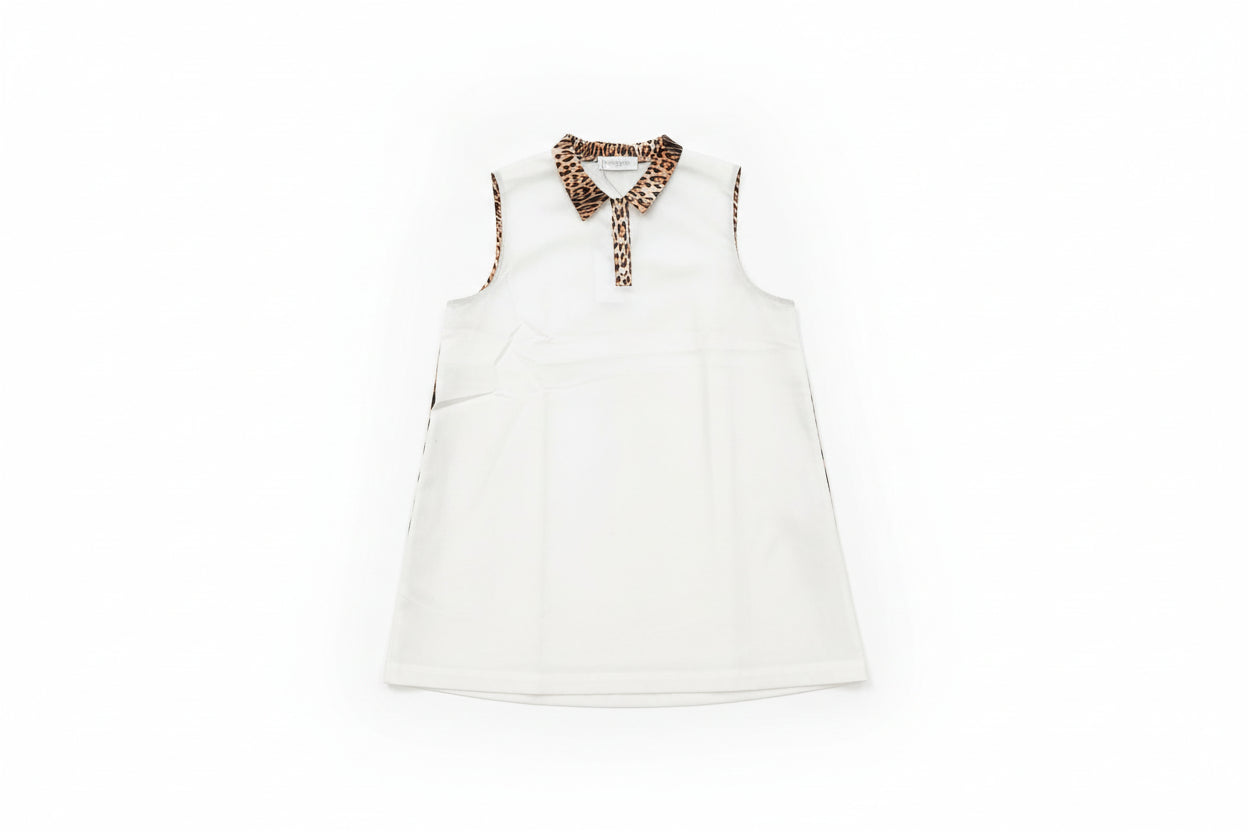 CGP26150VE MIDI DRESS URSANI WHITE