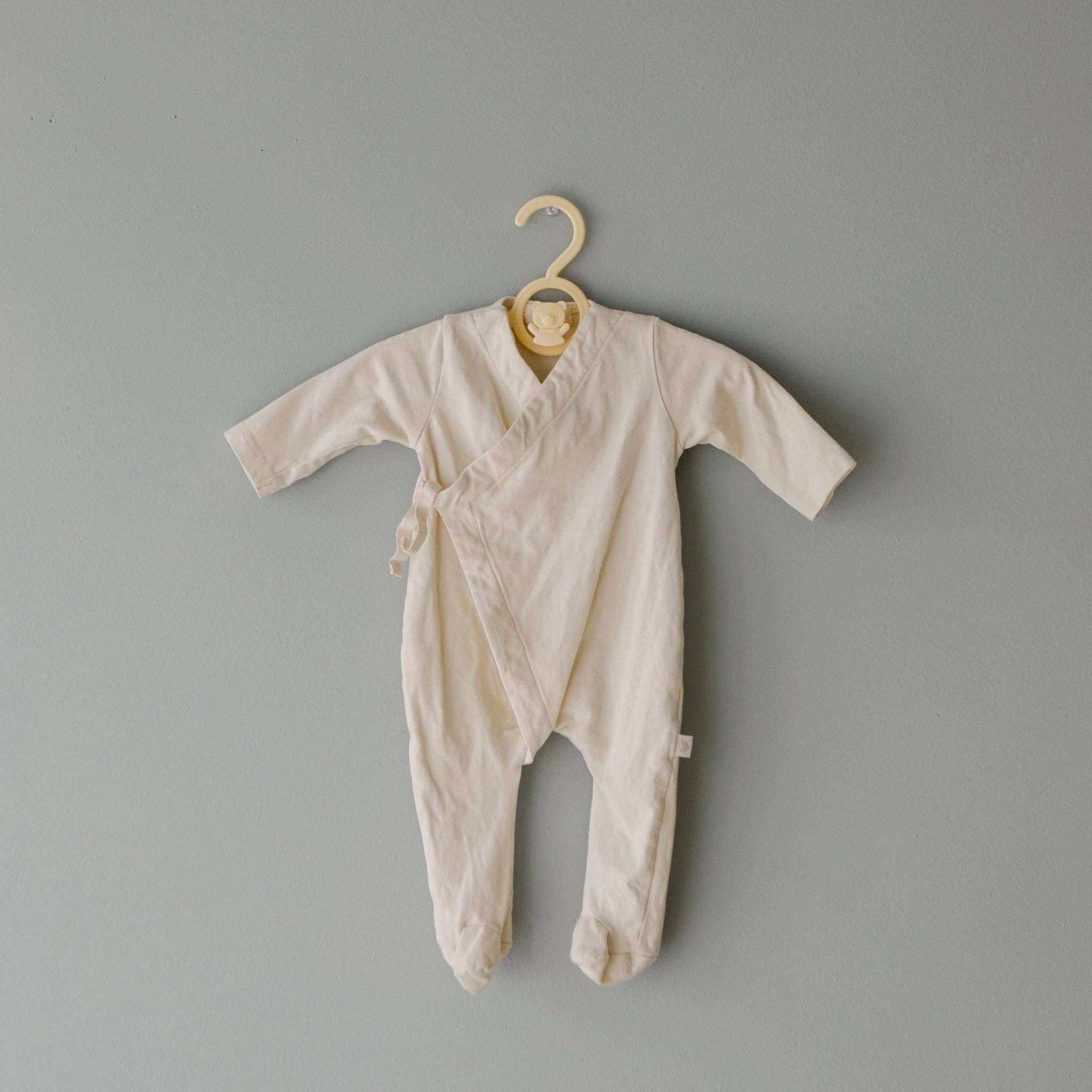 Cotton Footed Kimono Natural