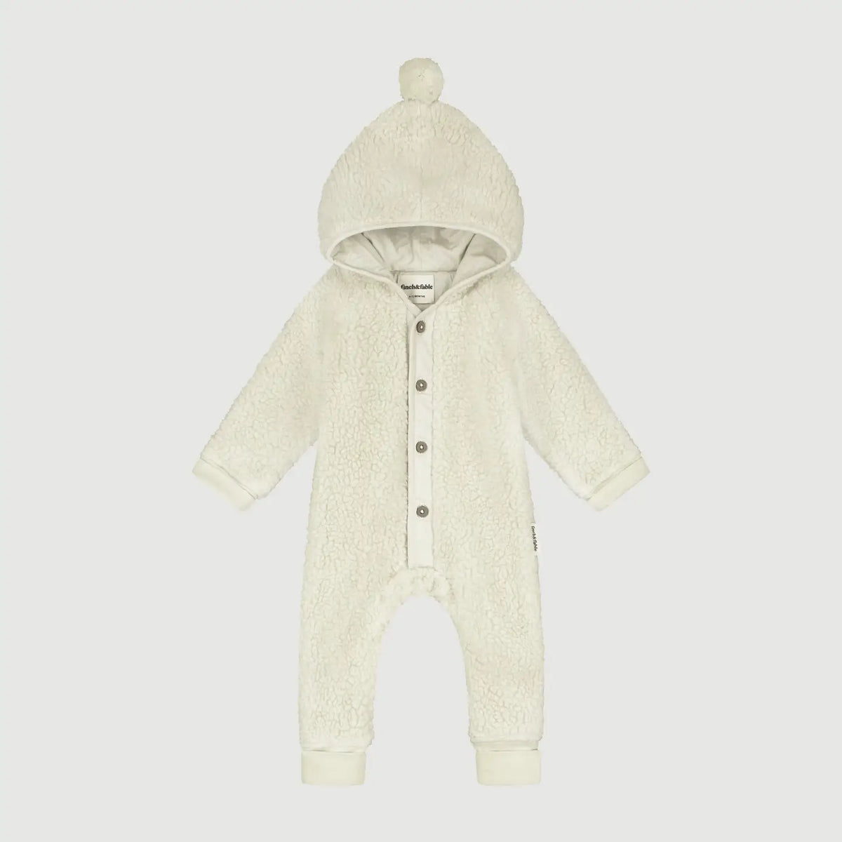 Sherpa Babysuit - Milk