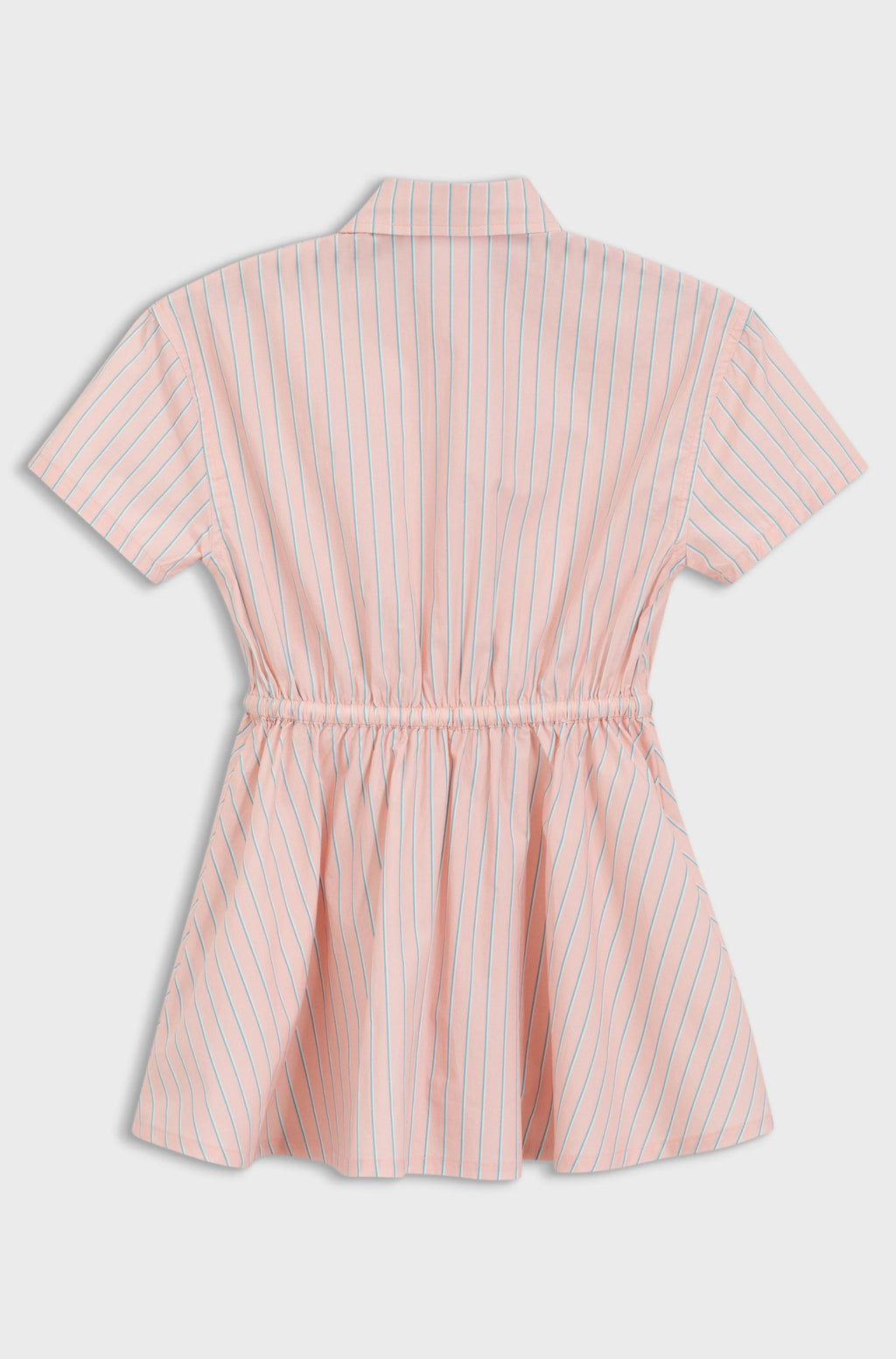 PINK  PALE POPLIN SHIRT DRESS