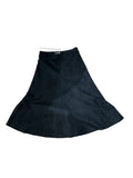 Incity Suede Skirt Black