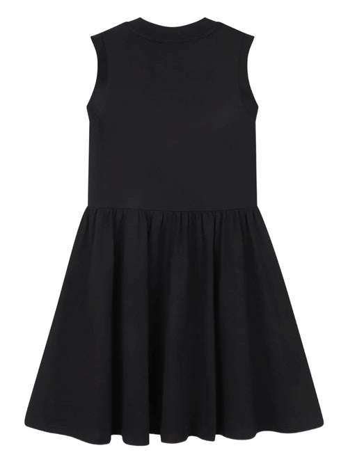 BLACK SLEEVELESS DRESS