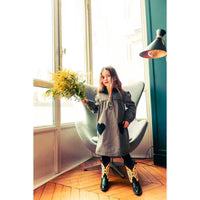 W251006 Louis Louise Belinda Washed Denim Dress