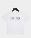 ESCADA GIRL SS LOGO TSHIRT WHITE