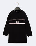 GIRL LS LOGO DRESS