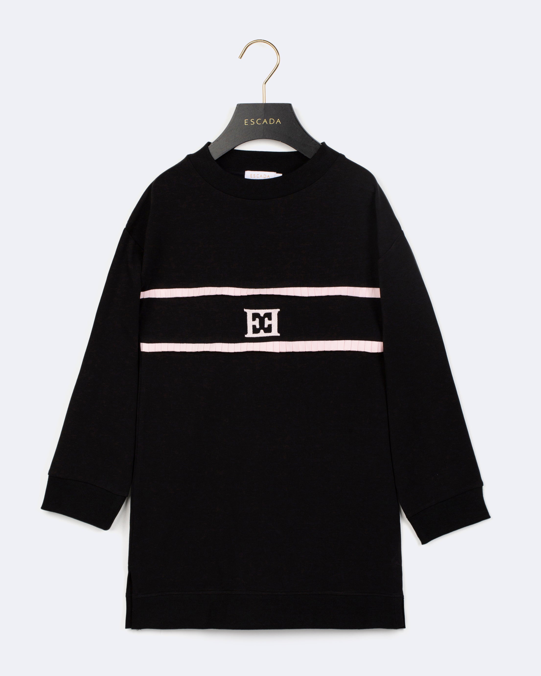 GIRL LS LOGO DRESS