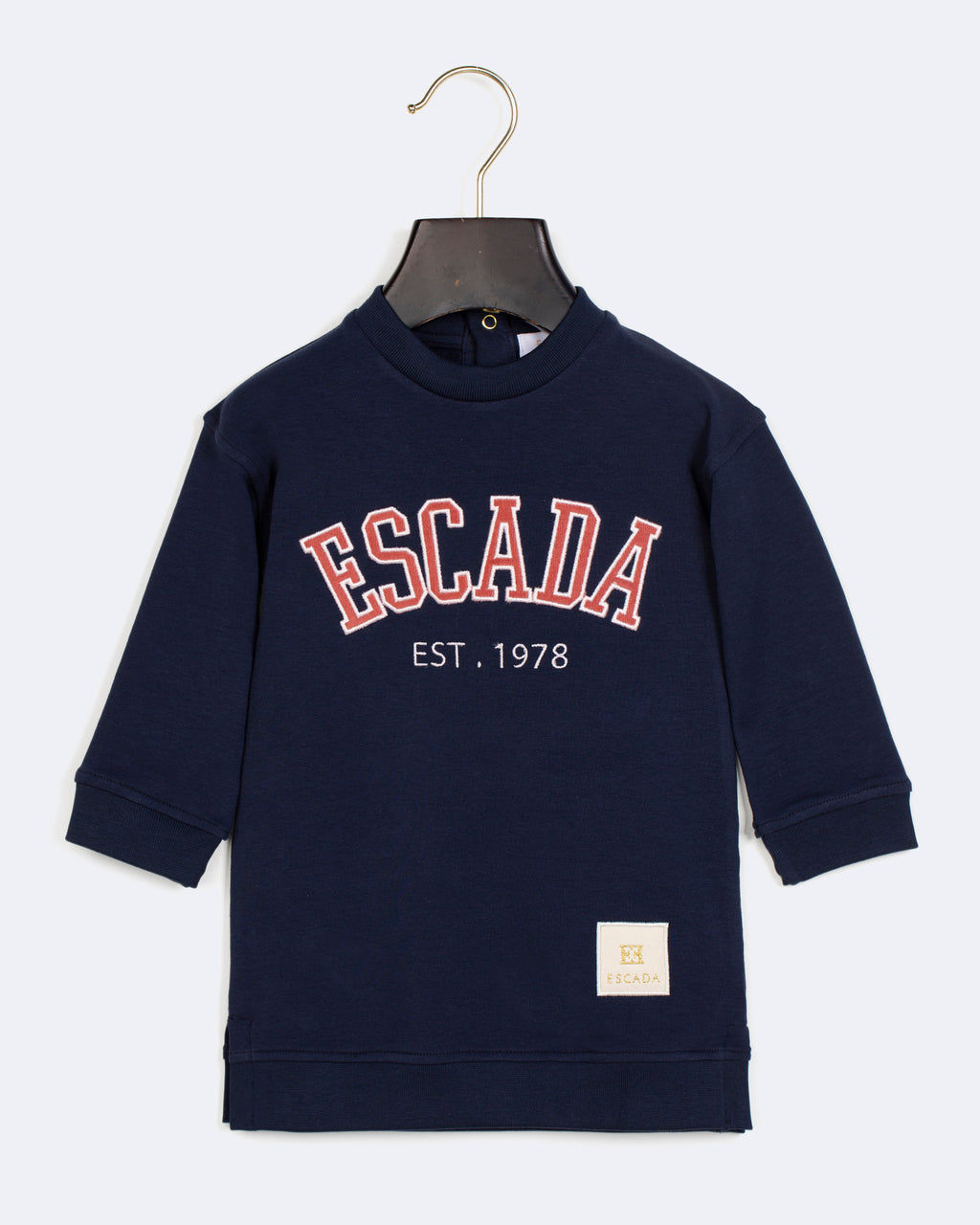 BABY GIRL LS LOGO DRESS