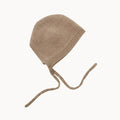 The Oatmeal Pointelle Bonnet Cashmere