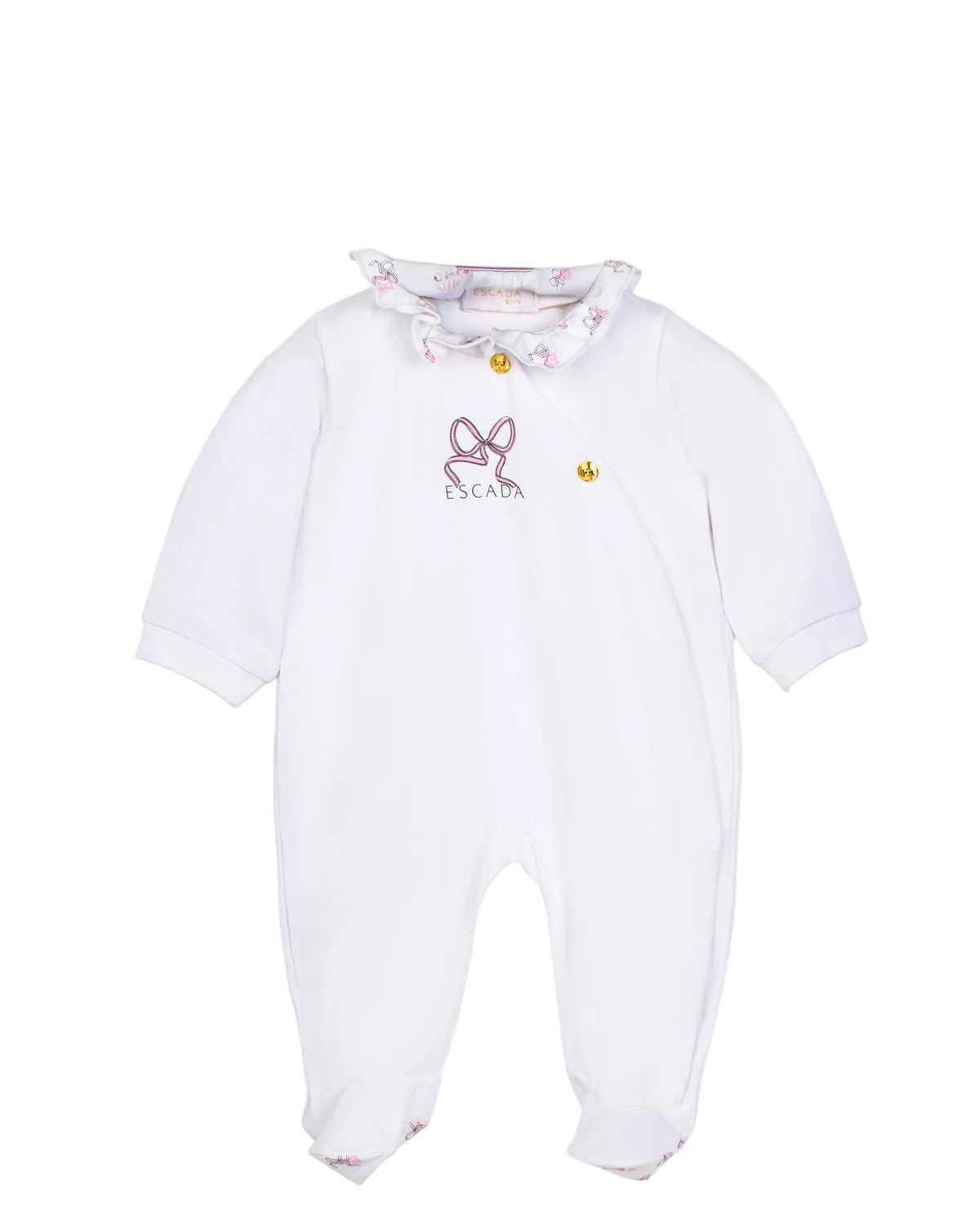 ESCADA INFANT GIRL LS FOOTIE