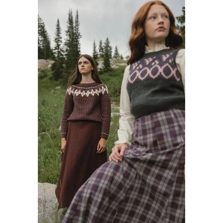 Brown Fairisle Sweater