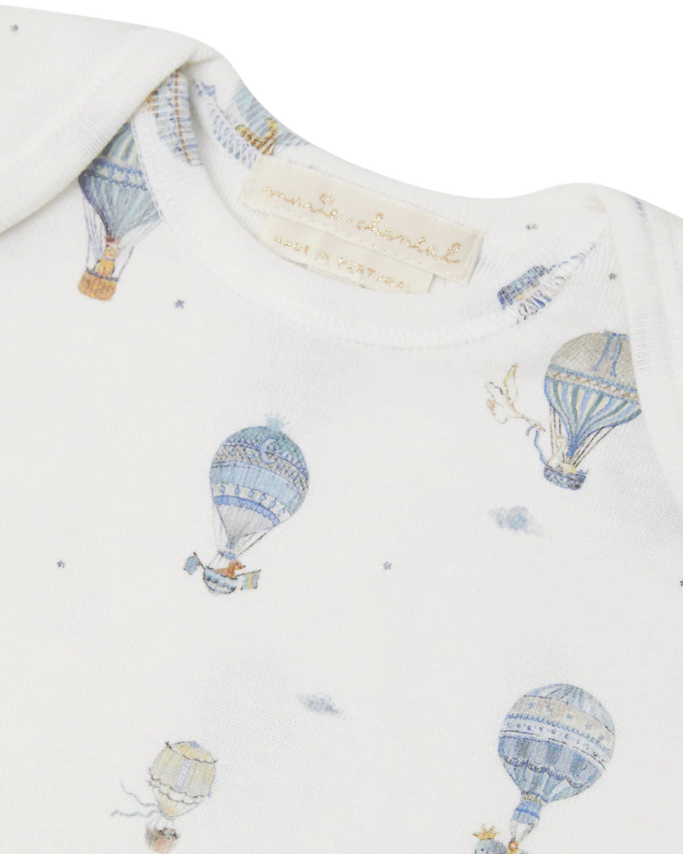 MC-111-SS25 MARIE-CHANTAL ALUNA BALLOON DREAM RIBBED TWO PIECE SET- BABY