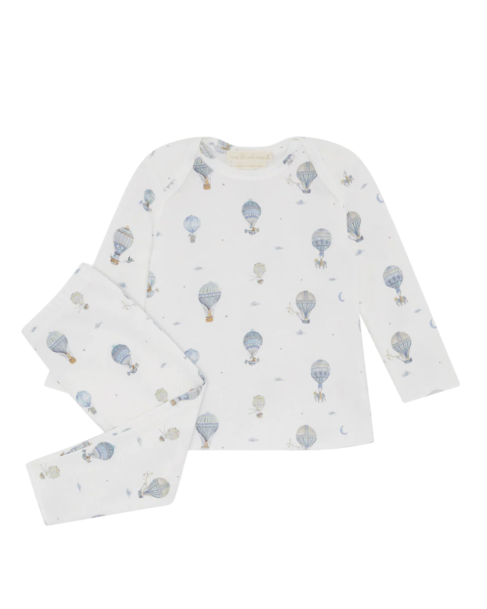 ALUNA BALLOON DREAM RIBBED TWO PIECE SET