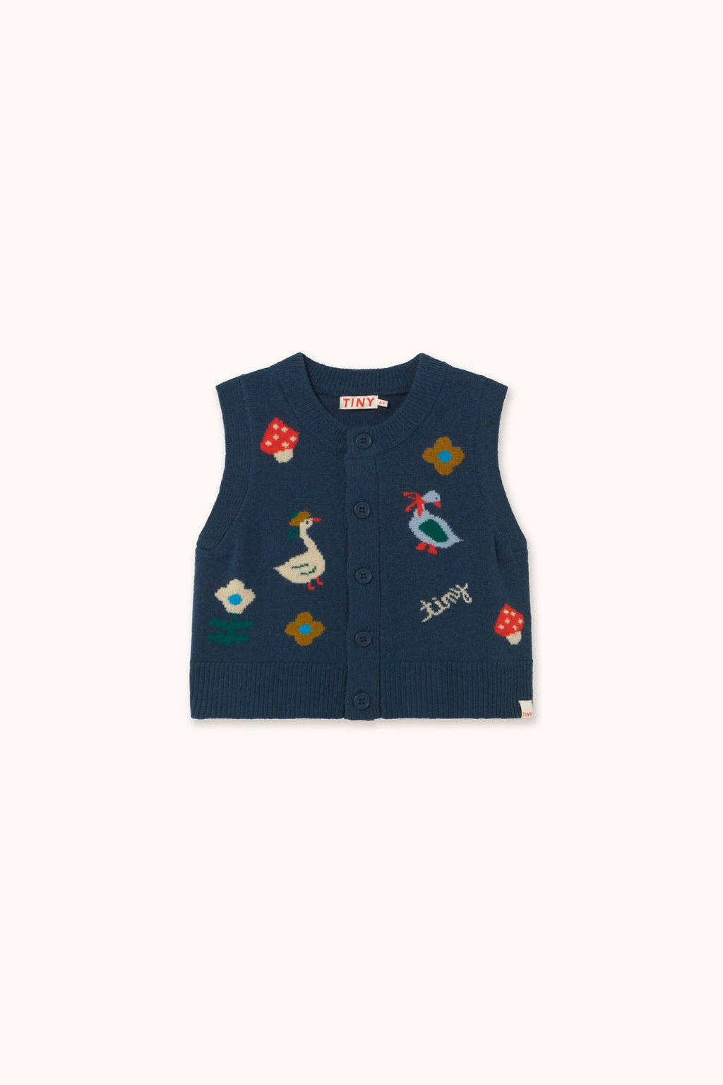 Winter Pond Vest - Ink blue