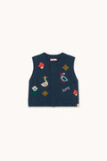 Winter Pond Vest - Ink blue