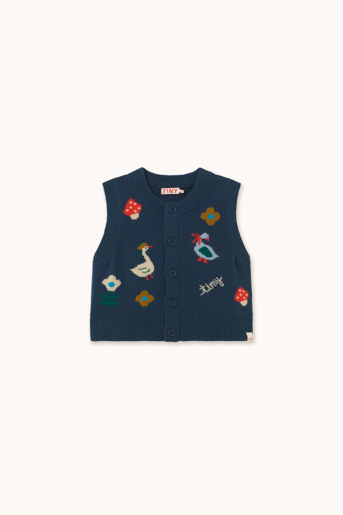 Winter Pond Vest - Ink blue