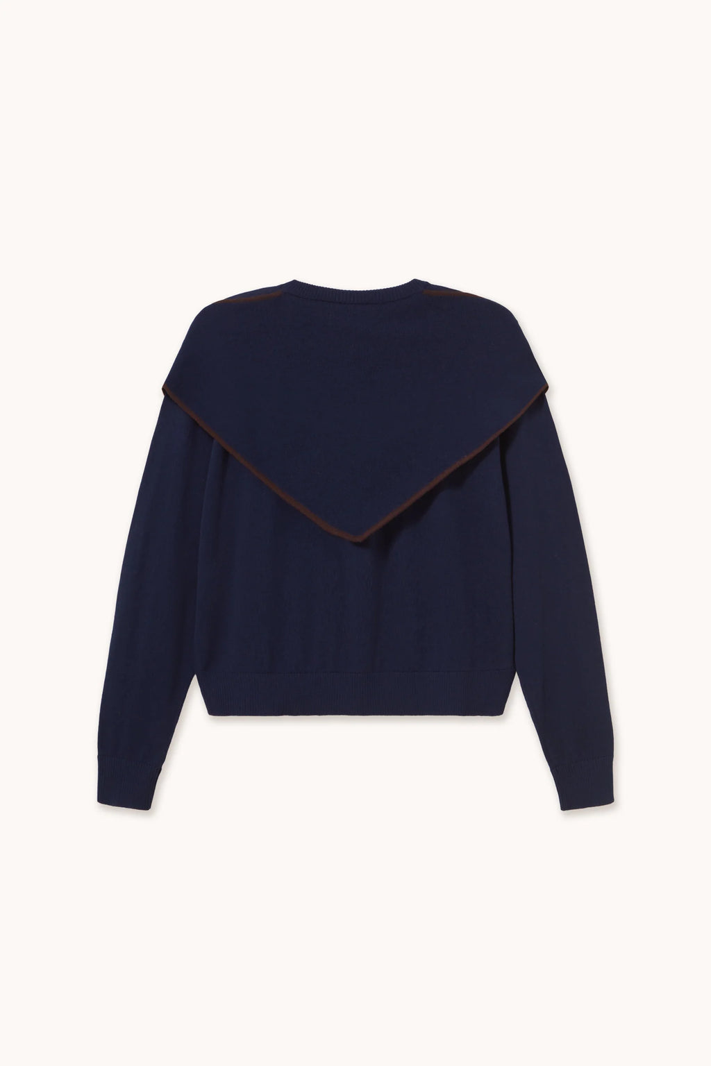 Scarf Neck Lara Cardigan Navy