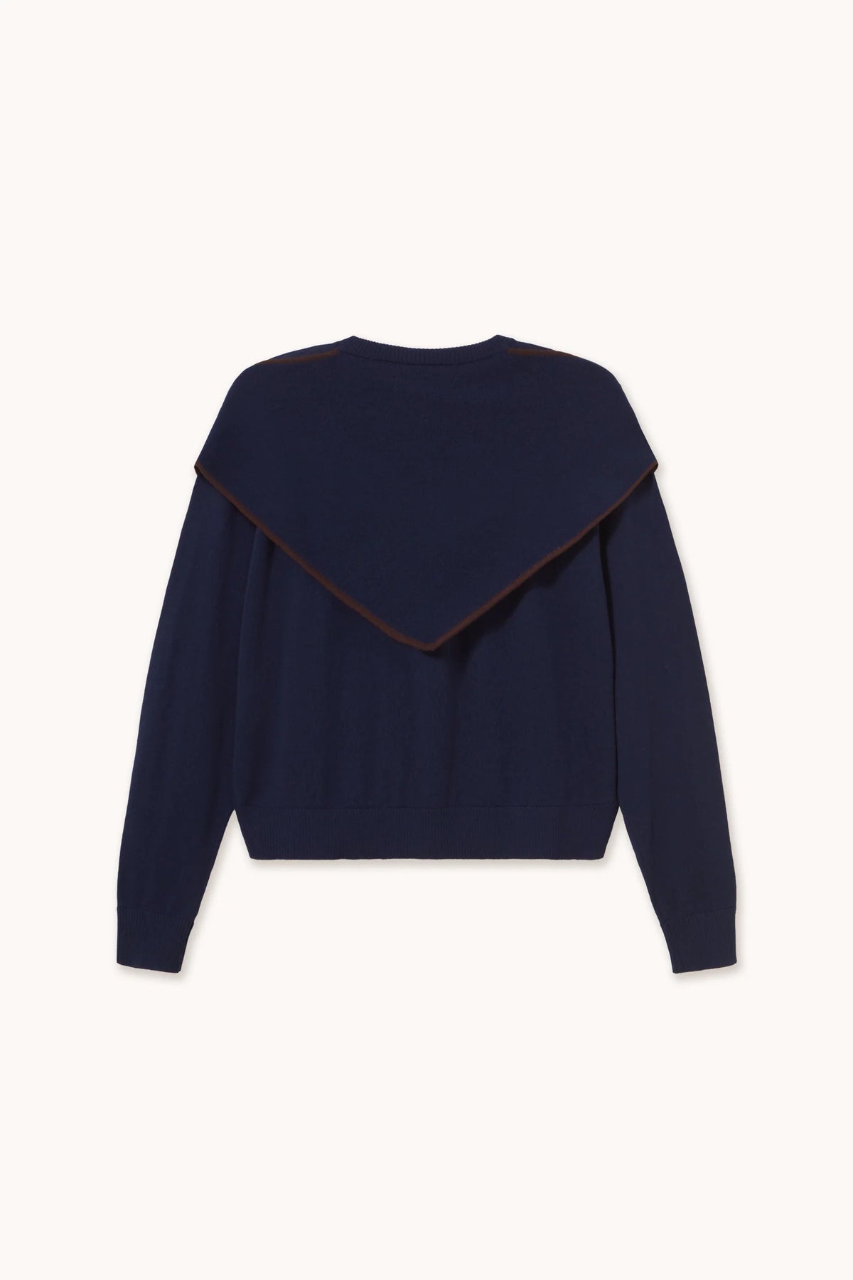 Scarf Neck Lara Cardigan Navy