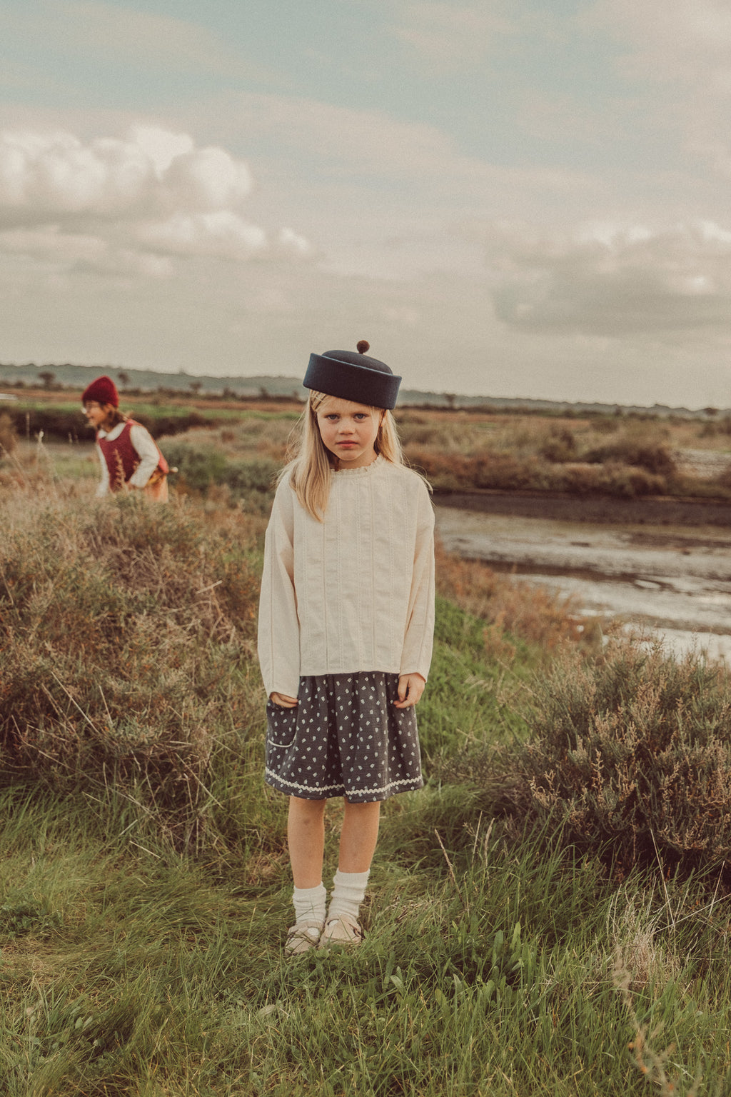 Yasmin Ecru Shirt with lace details