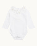 Angel Wing Ruffle Collar Onesie