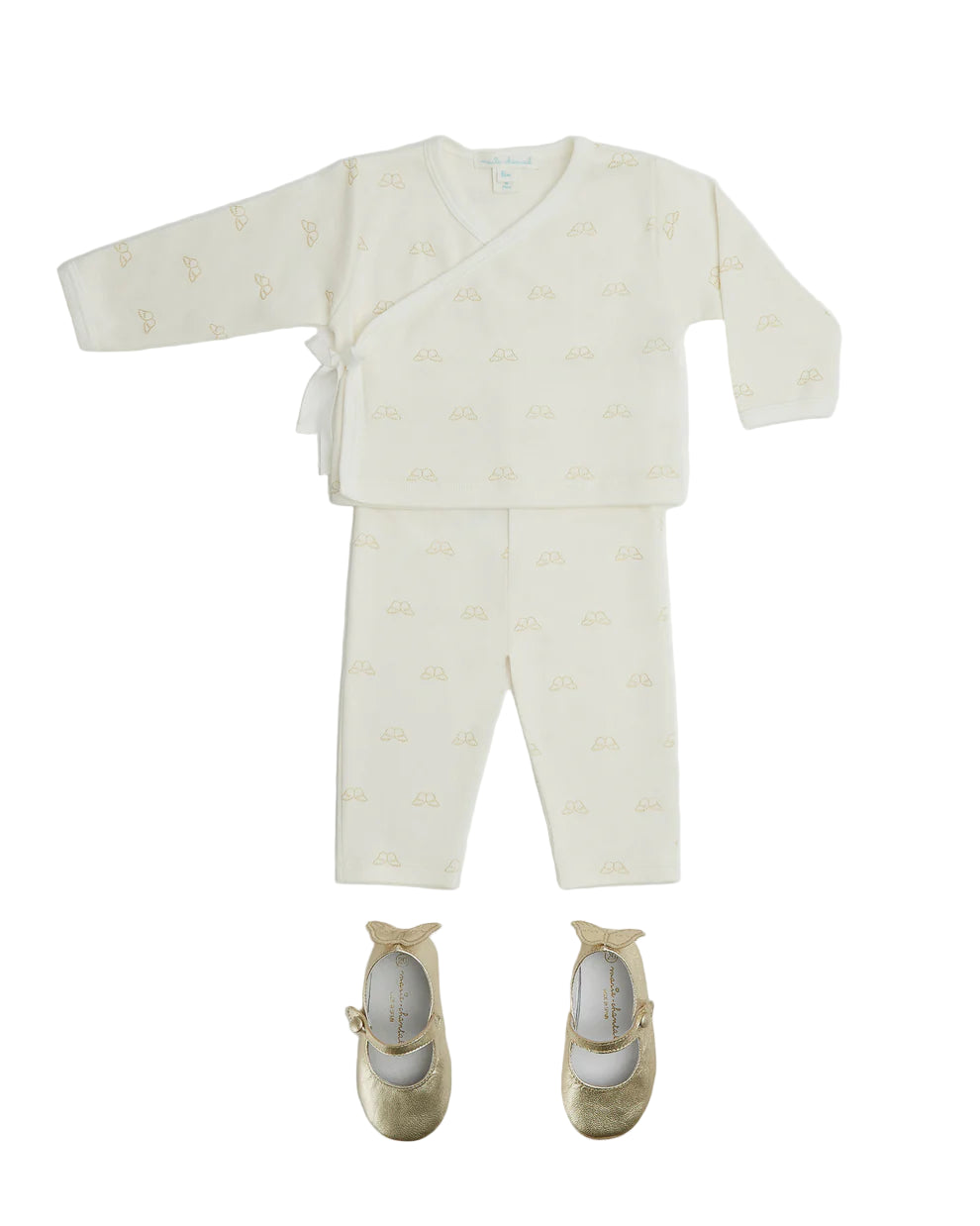 NB1702K MARIE-CHANTAL ANGEL WING PRINT 2 PIECE SET