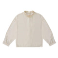 Ariel ecru shirt with lace details