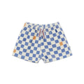 Cobalt checkered bloomer