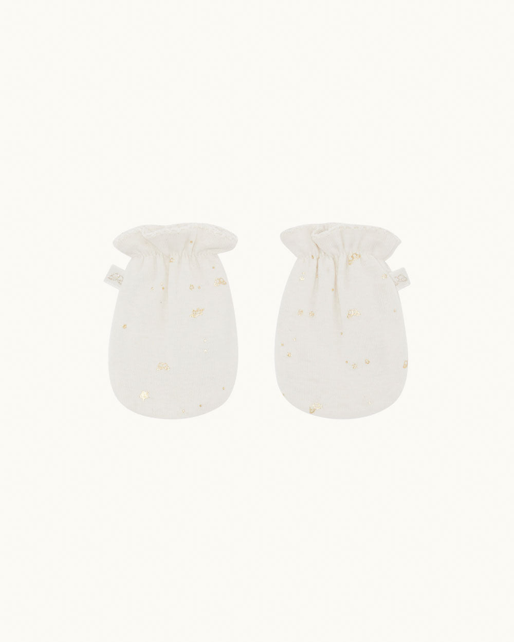 Bay Star and Crown Hat Mittens Bib Set
