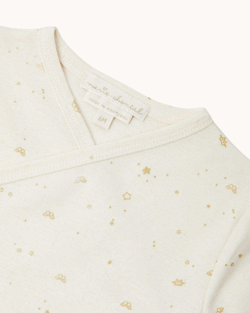 Blaine Star and Crown Undyed Rib 2 Piece Set