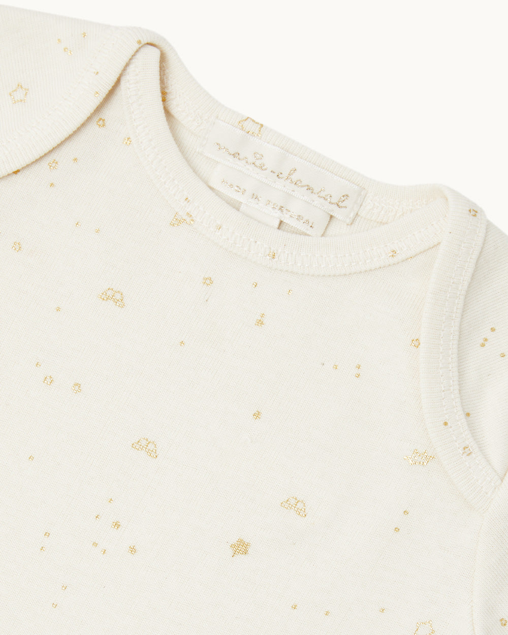 Brooklyn Star and Crown Undyed Rib Shortall
