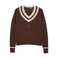 Cable Knit - Brown