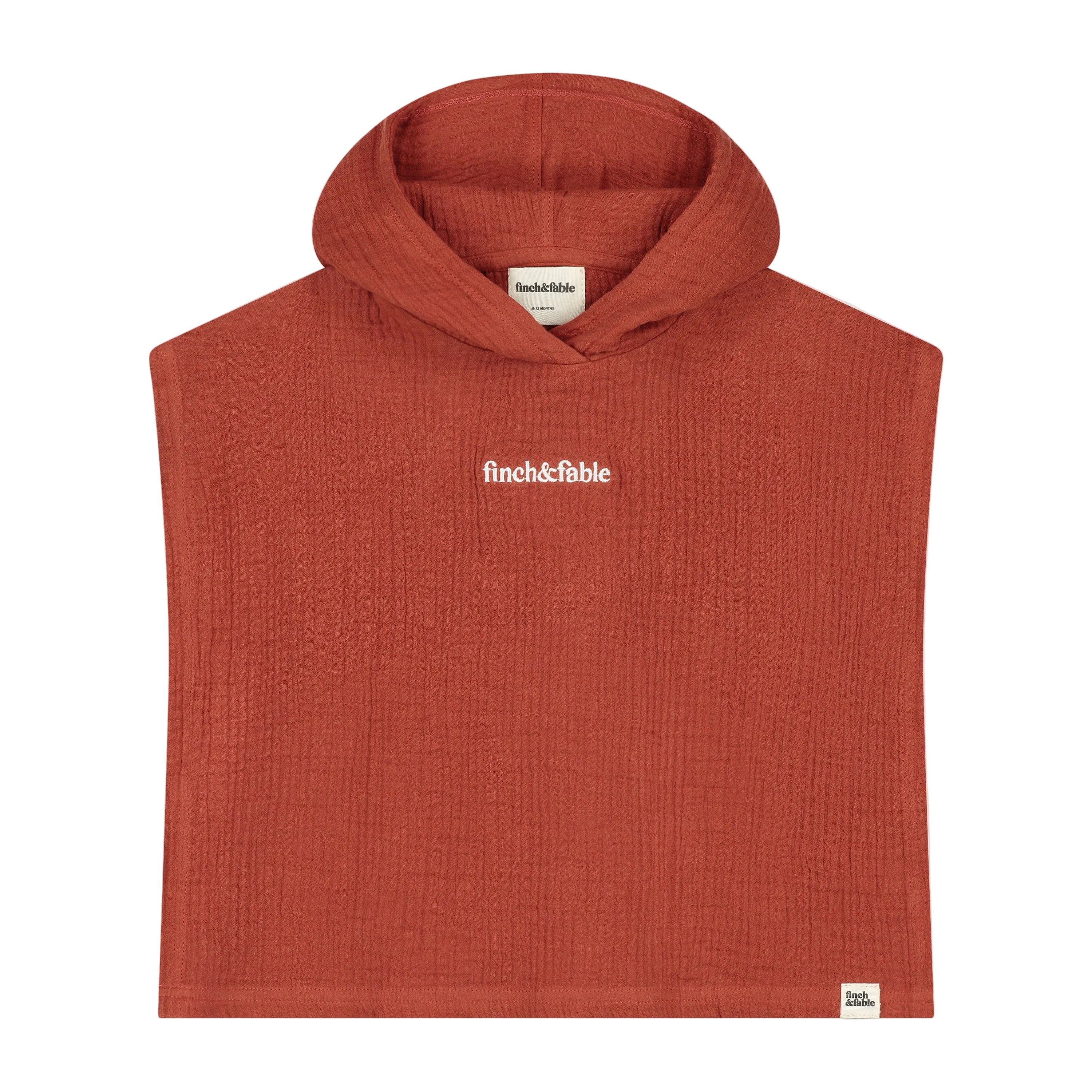 Baby & Toddler Hooded Poncho Towel - Maple