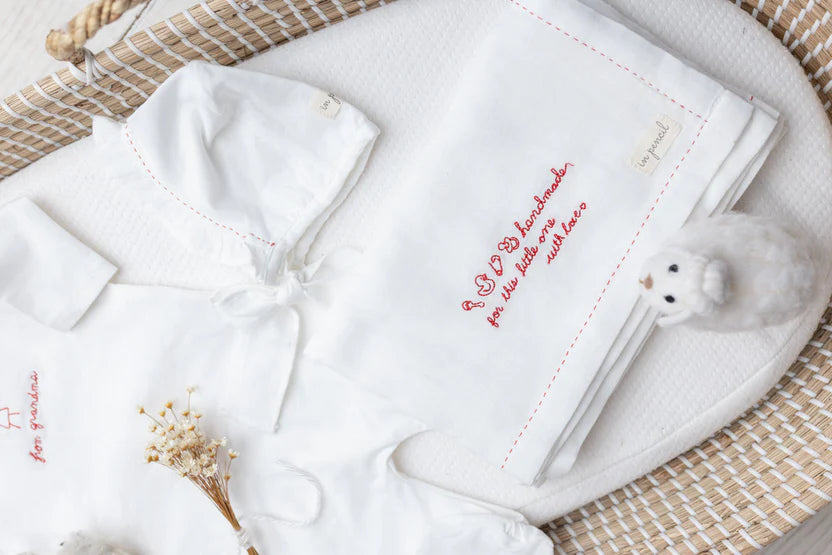 Enveloped Layette From Grandma Baby Girl
