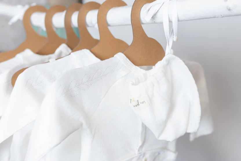 Pointelle Wrap 3 piece layette for Girls
