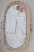 Pointelle Button layette 5 piece Girls Set