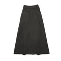 Corduroy Pocket Skirt - Black