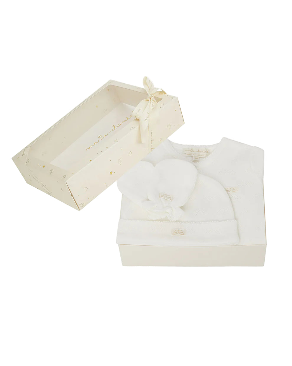 GS-110-AW24 MARIE-CHANTAL Cotton Pointelle Gift Set