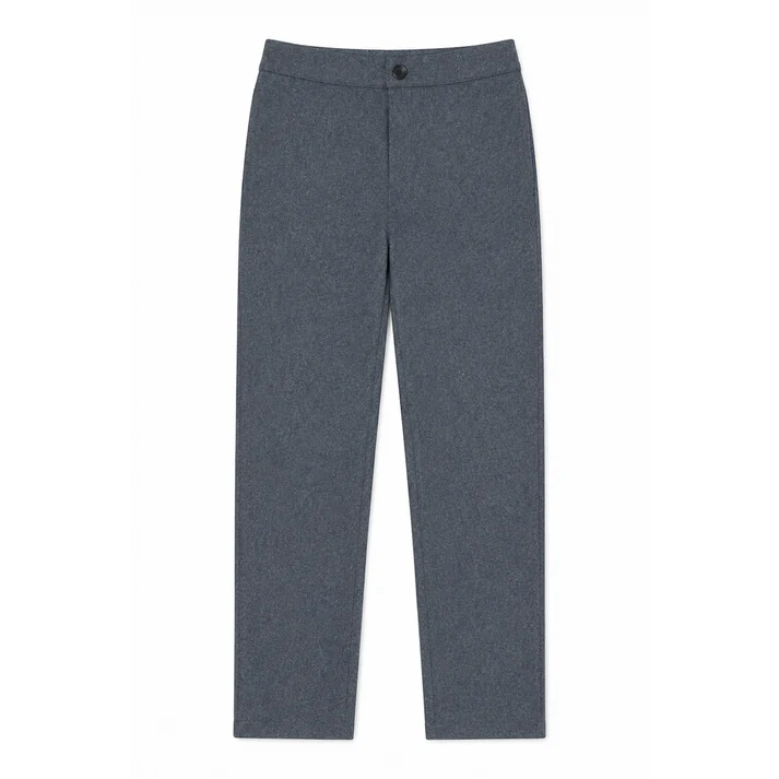 Gray Wool Pants - L By Ladida