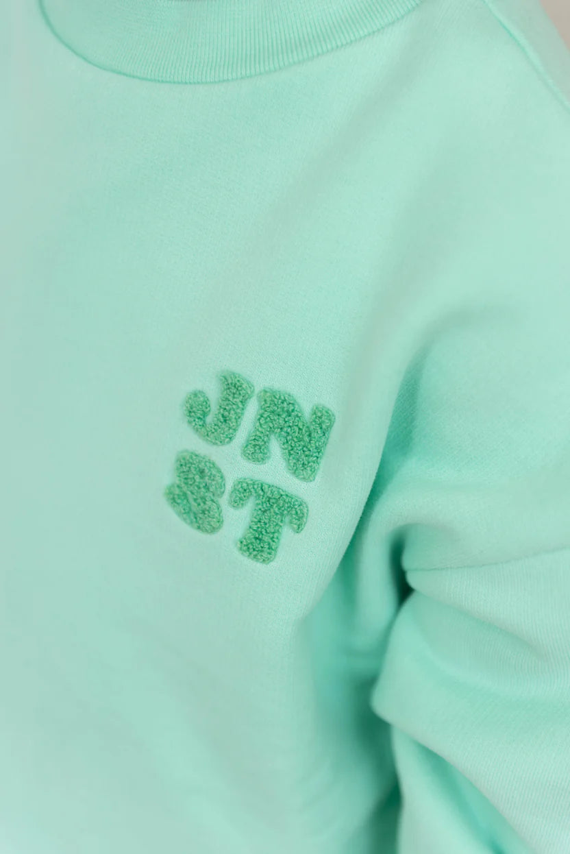 Fresh Green Bird Sweater