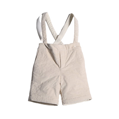 B-sr47s Tia Cibani bloom tufted suspender bermudas