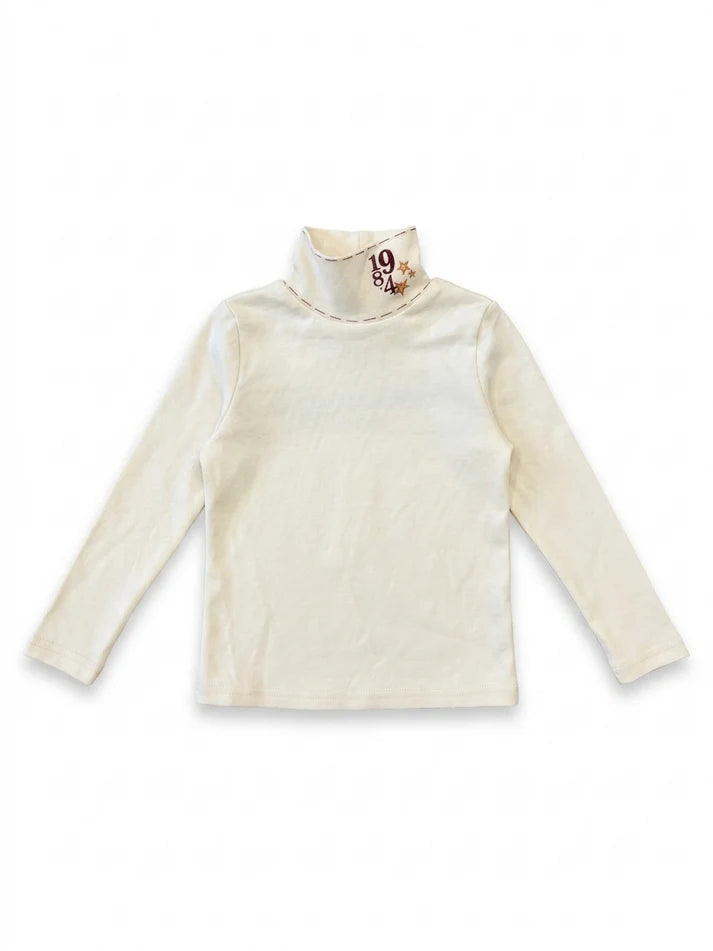 Cream Turtleneck