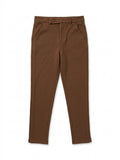 Textured Brown Pants