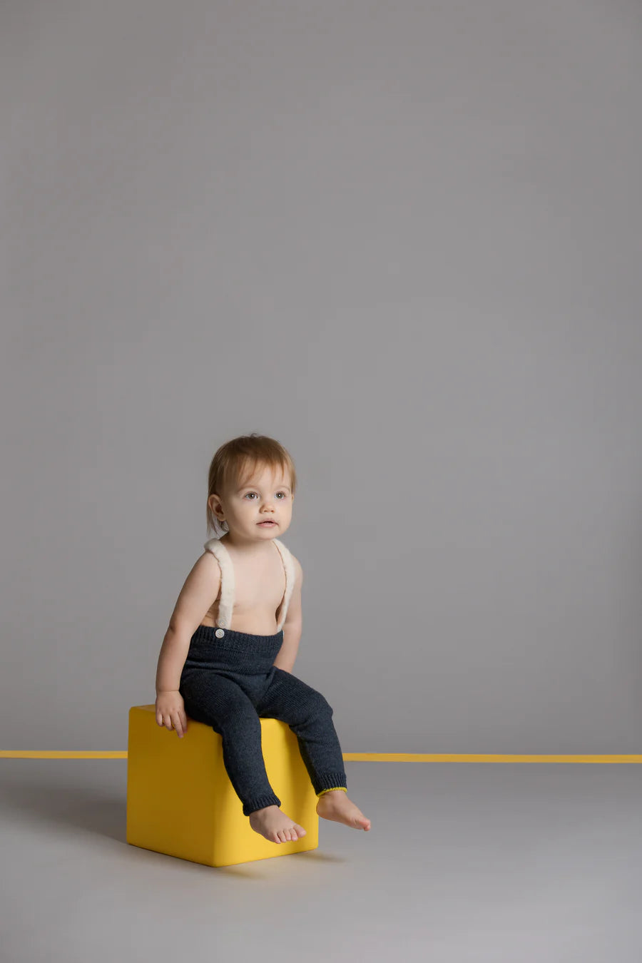 Pantalones largos con tirantes de alpachino de Gensami