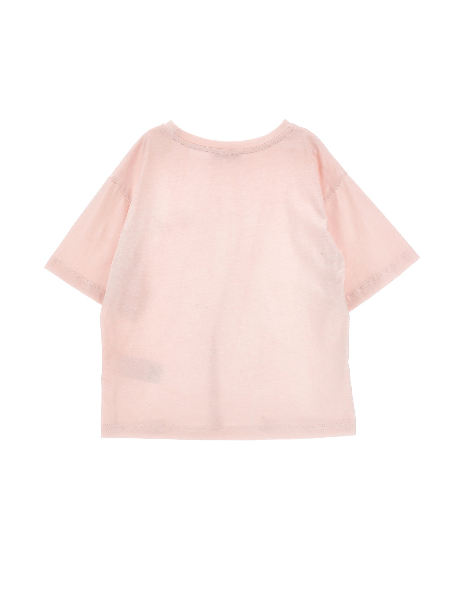 TEE WITH SMALL EMBROIDERED LOGO ON CHEST